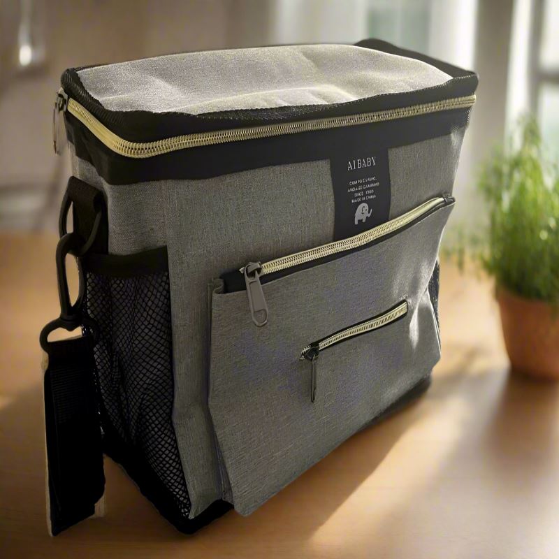 Sac à Langer - BabyTravel™ - Gris - Bébé Eden