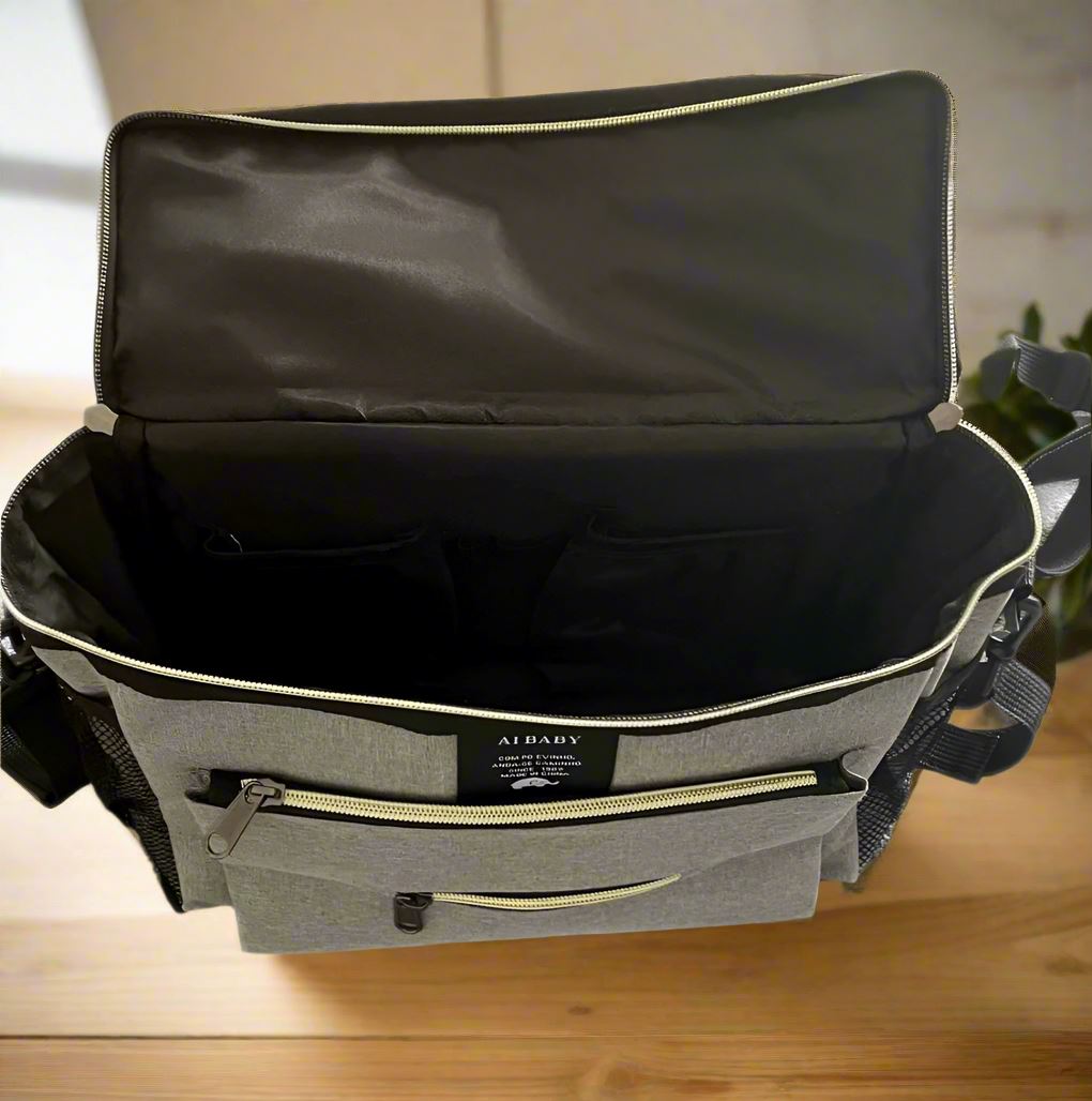 Sac à Langer - BabyTravel™ - Gris - Bébé Eden