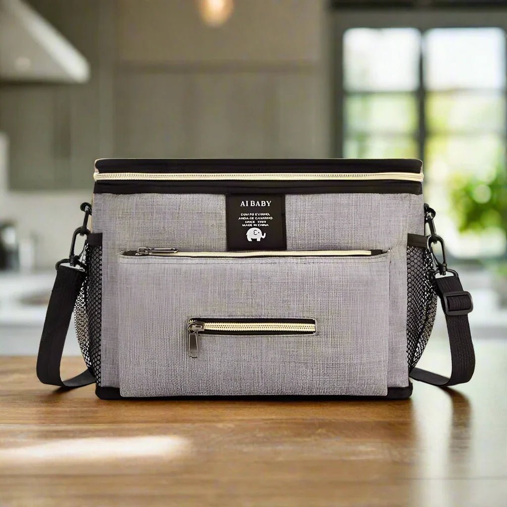 Sac à Langer - BabyTravel™ - Gris - Bébé Eden