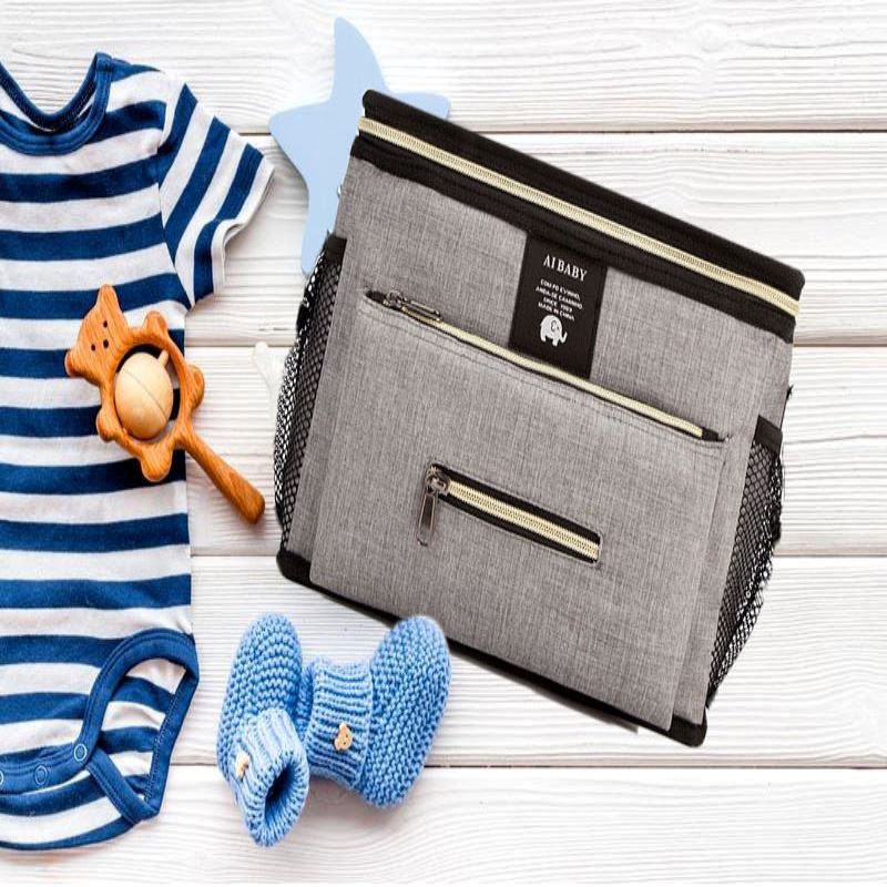 Sac à Langer - BabyTravel™ - Gris - Bébé Eden