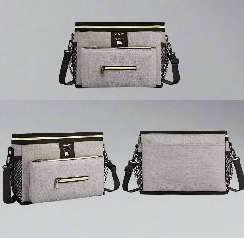 Sac à Langer - BabyTravel™ - Gris - Bébé Eden