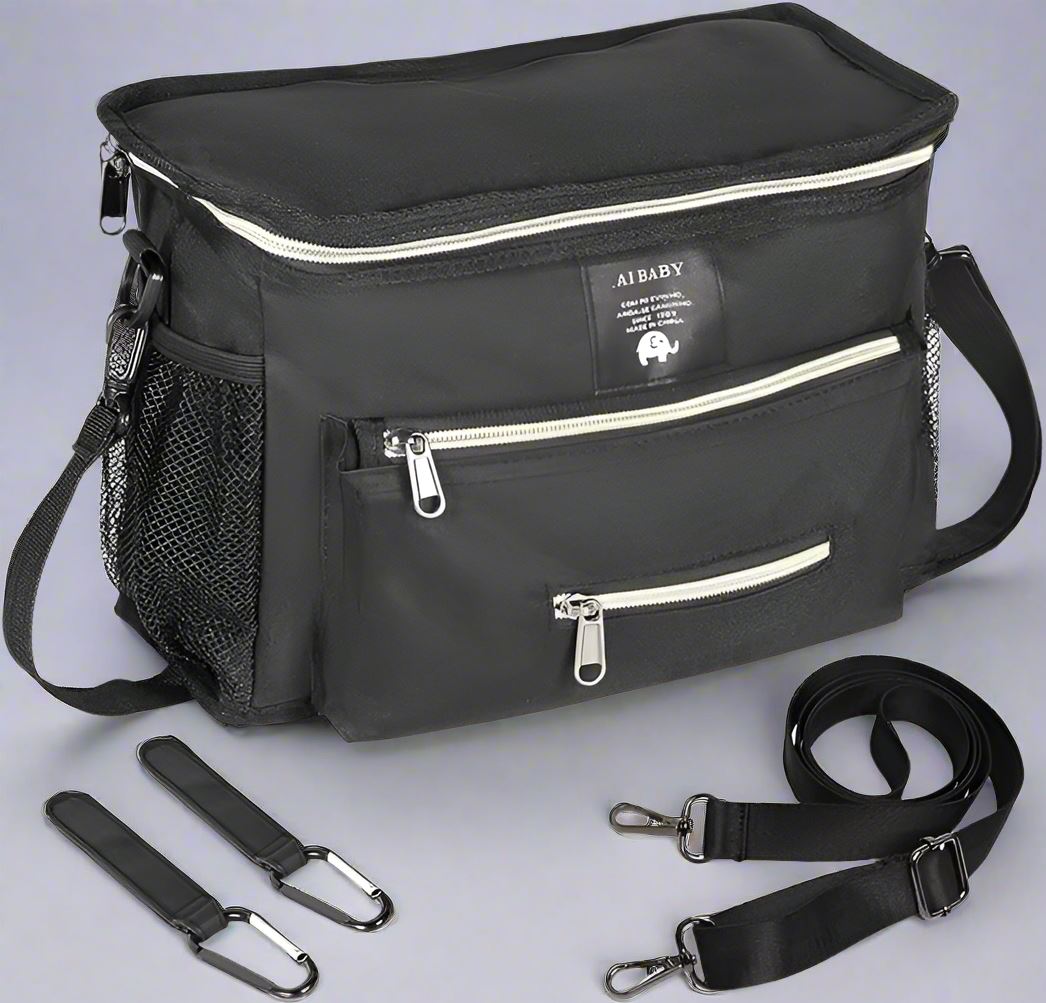 Sac à Langer - BabyTravel™ - Noir - Bébé Eden