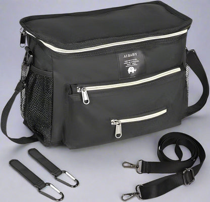 Sac à Langer - BabyTravel™ - Noir - Bébé Eden