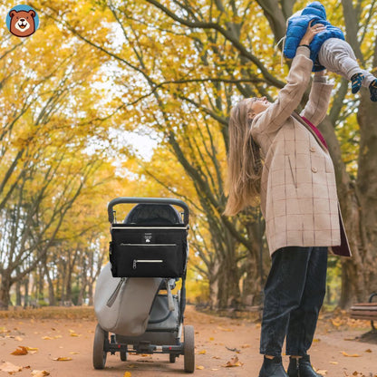 Sac à Langer - BabyTravel™ - Noir - Bébé Eden